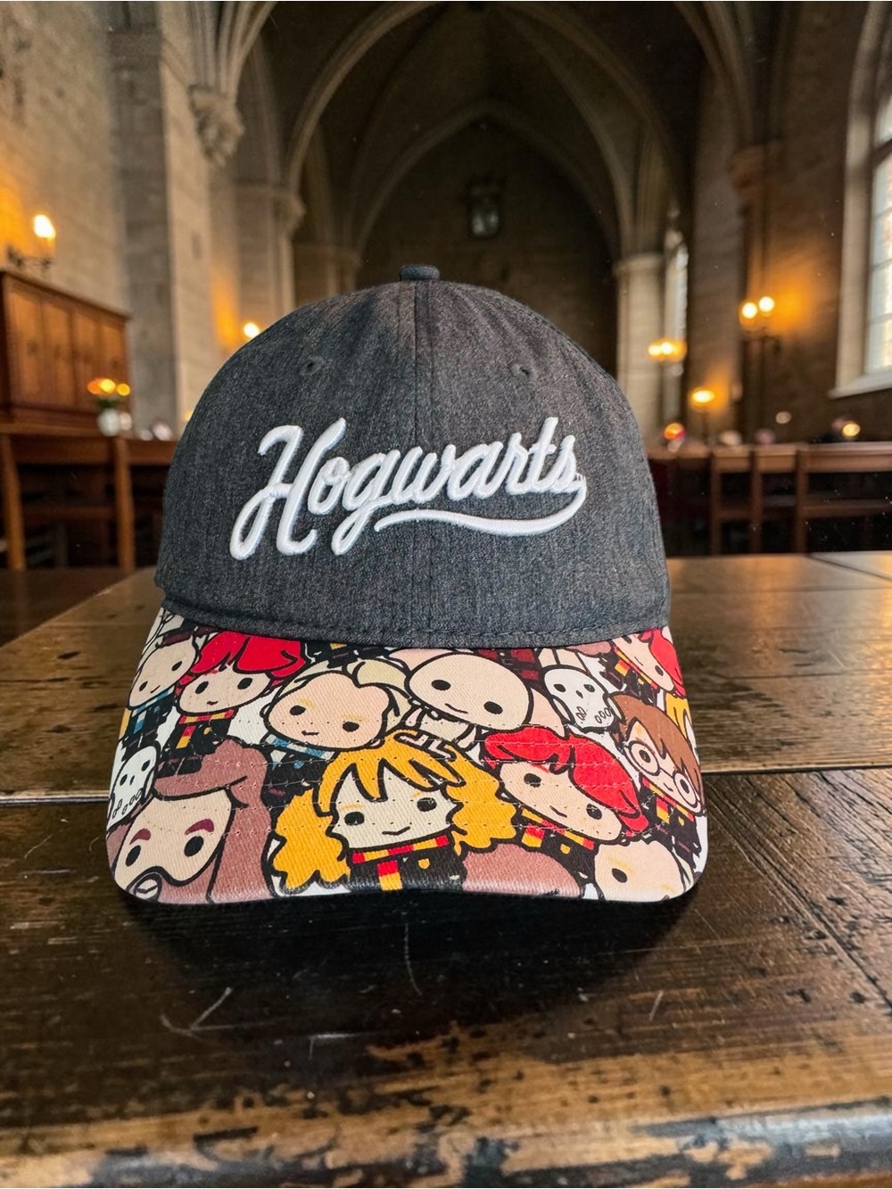Official Harry Potter Hogwarts Chibi  Baseball Hat, Cap, adjustable NEW